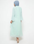 Annisa Dress Gamis Detail Side Layers