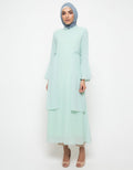 Annisa Dress Gamis Detail Side Layers