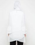 M LS BLOUSE WITH PEA