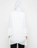 M LS BLOUSE WITH PEA