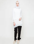 M LS BLOUSE WITH PEA