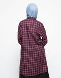 Annisa Blus Wanita Print Checkers