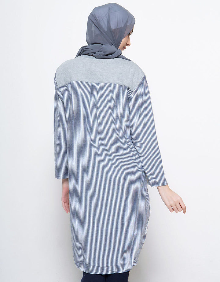 Annisa Blus Wanita Salur Kombinasi