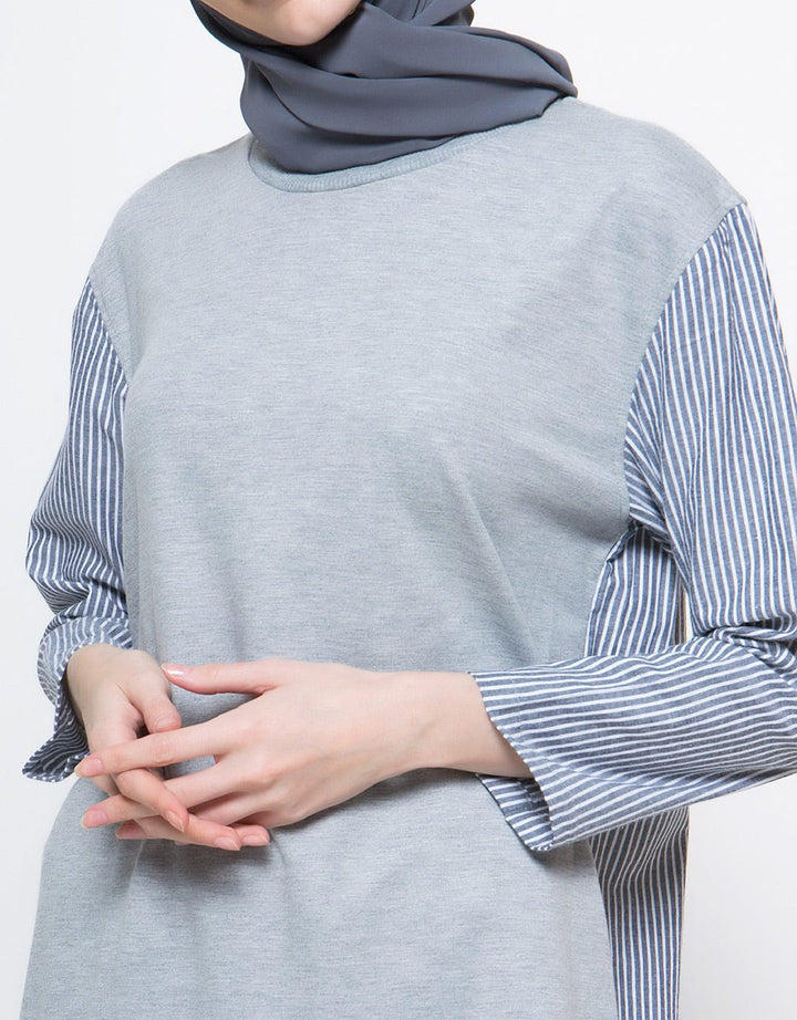 Annisa Blus Wanita Salur Kombinasi