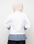 CHECKED BLOUSE COMBI