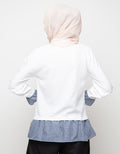 CHECKED BLOUSE COMBI