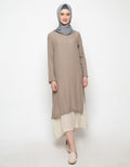 LS DRESS PLAIN COMBI