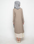 LS DRESS PLAIN COMBI