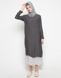 LS DRESS PLAIN COMBI