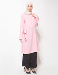 Annisa Dress Wanita Oxford Ribbon
