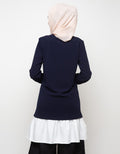 Annisa Long Knit Top Kombinasi