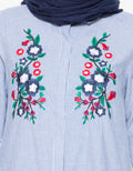 RED FLOWER EMBRO SHI
