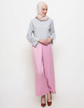 PANTS SATEN ONE PLOI