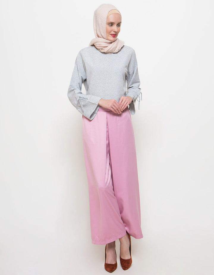 PANTS SATEN ONE PLOI