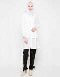 M LS LAYERED BLOUSE