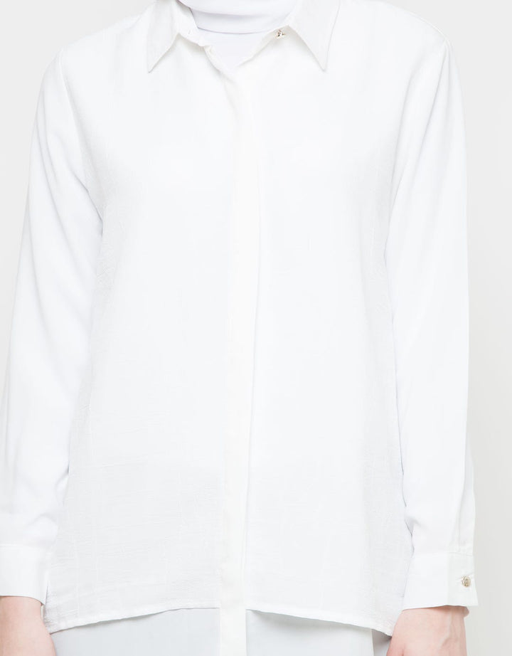 M LS LAYERED BLOUSE