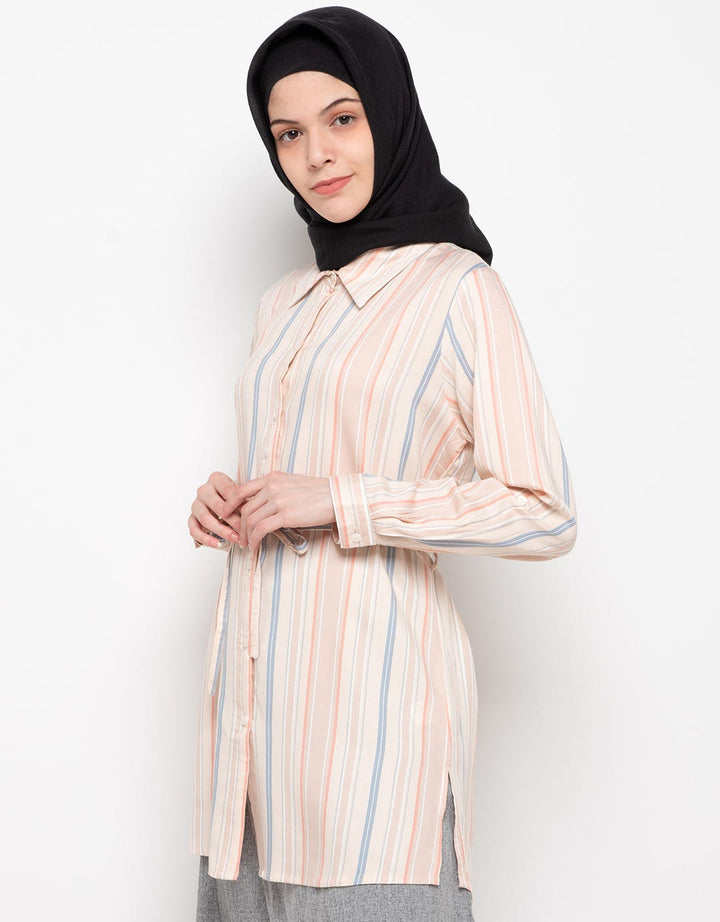 Annisa Tunic Long Sleeve Rayon Top