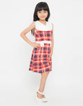 Appleberry Dress Check Girls AbShp001