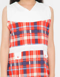 Appleberry Dress Check Girls AbShp001