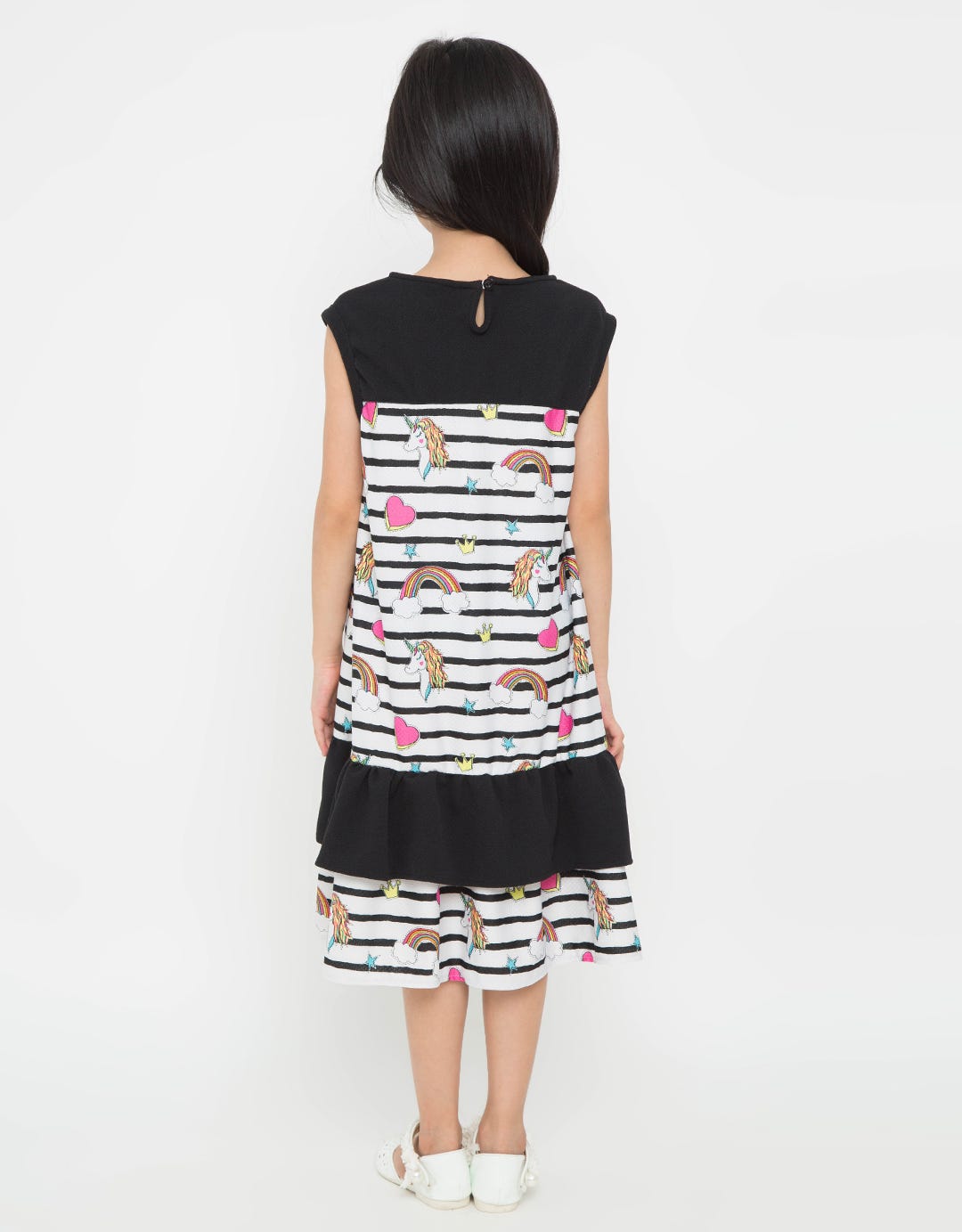 Appleberry Dress Unicorn Anak Perempuan AbShp004 &