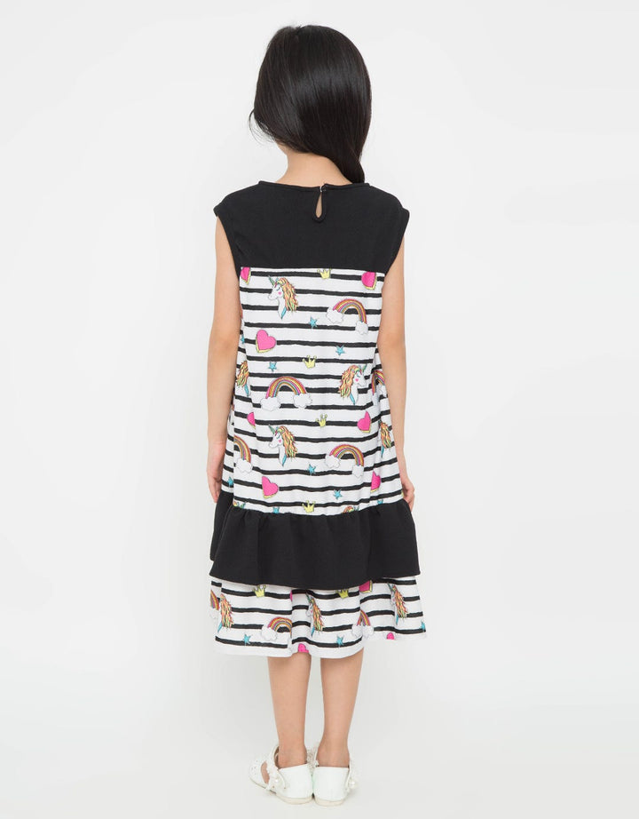 Appleberry Dress Unicorn Anak Perempuan AbShp004 &