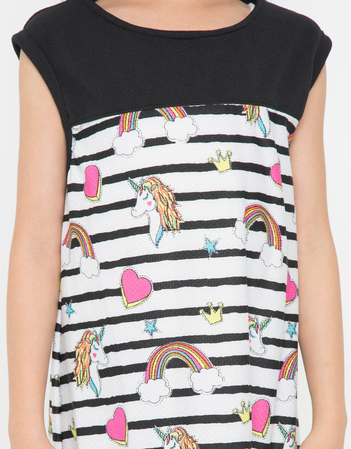 Appleberry Dress Unicorn Anak Perempuan AbShp004 &