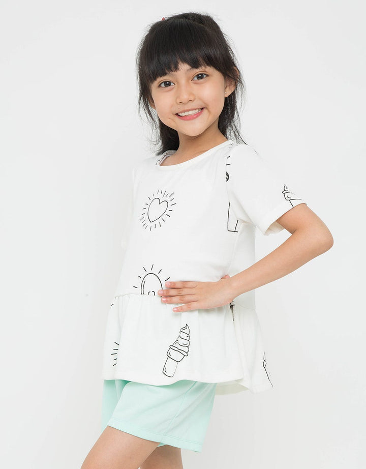 Appleberry Girls Ivy Suit AbShp016