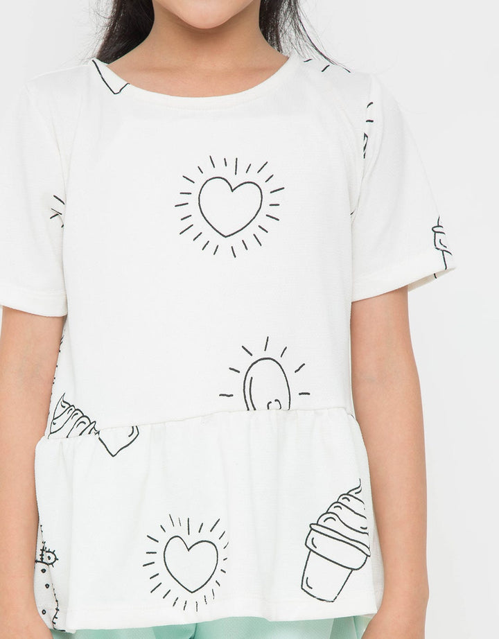 Appleberry Girls Ivy Suit AbShp016