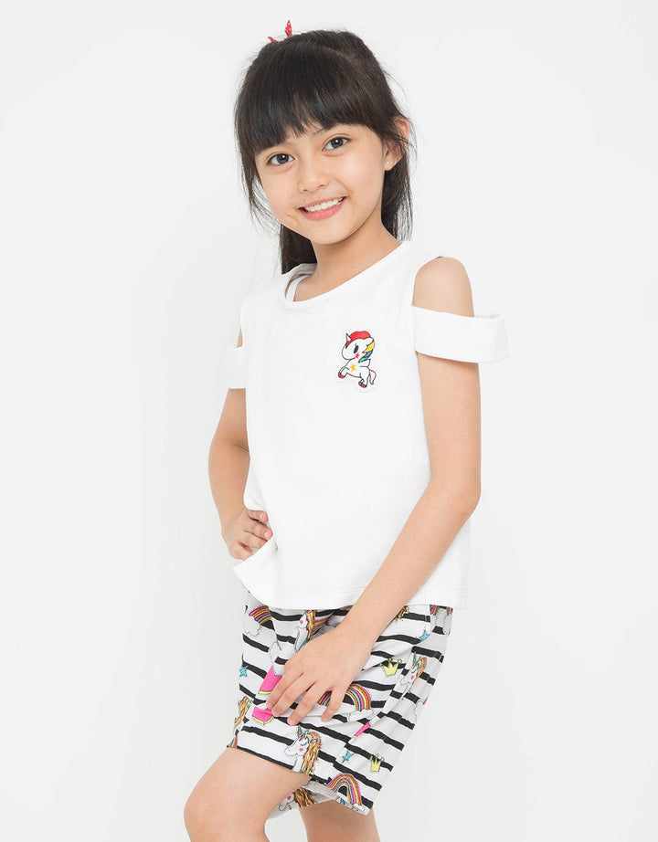 Appleberry Girls Unicorn Suit AbShp023