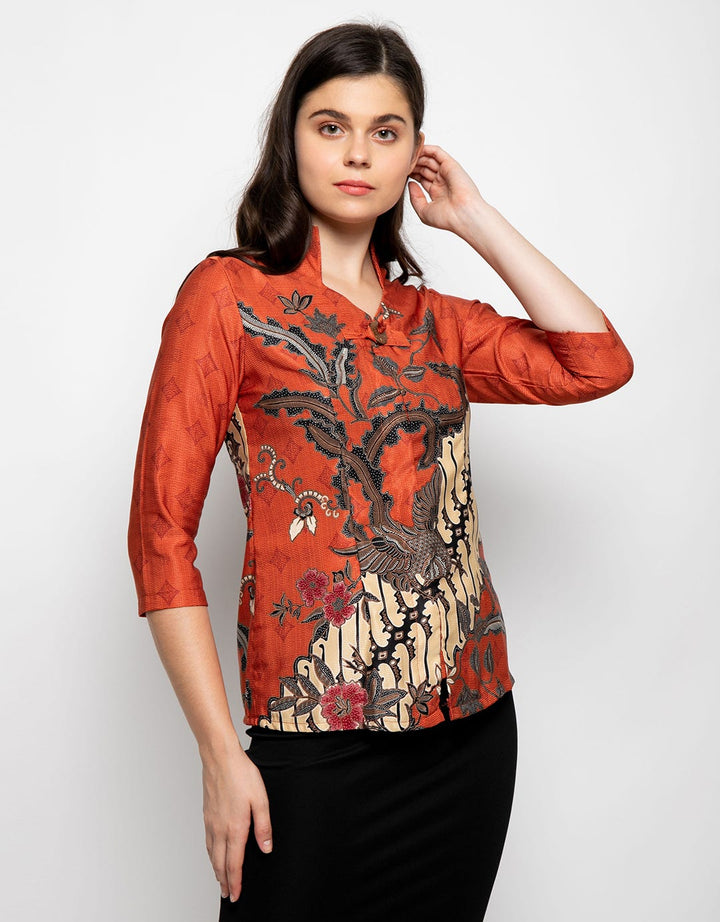 Arjuna Weda Blouse Batik Parang Phoenix