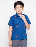 Arjuna Weda Hem Batik Anak Barong Merak