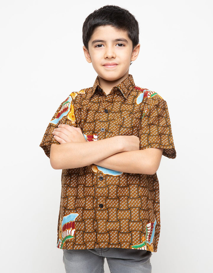 Arjuna Weda Hem Batik Anak Tikar Kupu
