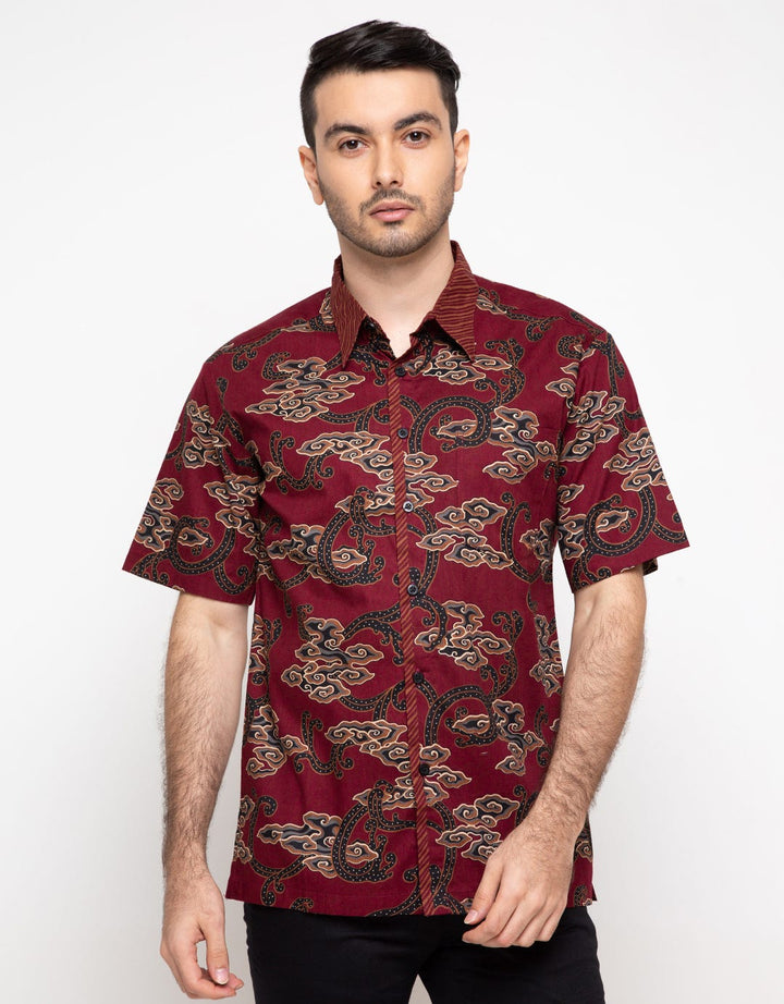 Arjuna Weda Mega Mendung Batik Shirt