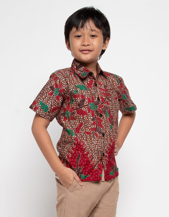 Arjuna Weda Batik Shirt Fish Scales