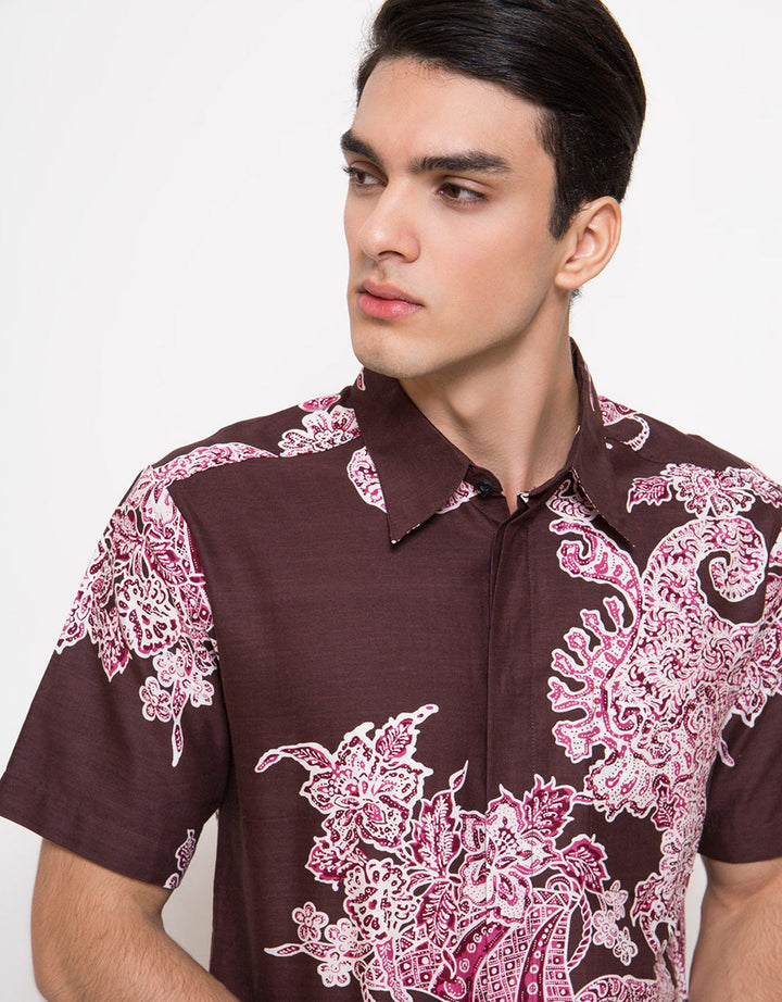 Arjuna Weda Cotton Primis Batik Shirt for Men