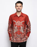 Arjuna Weda Heart Flower Batik Shirt