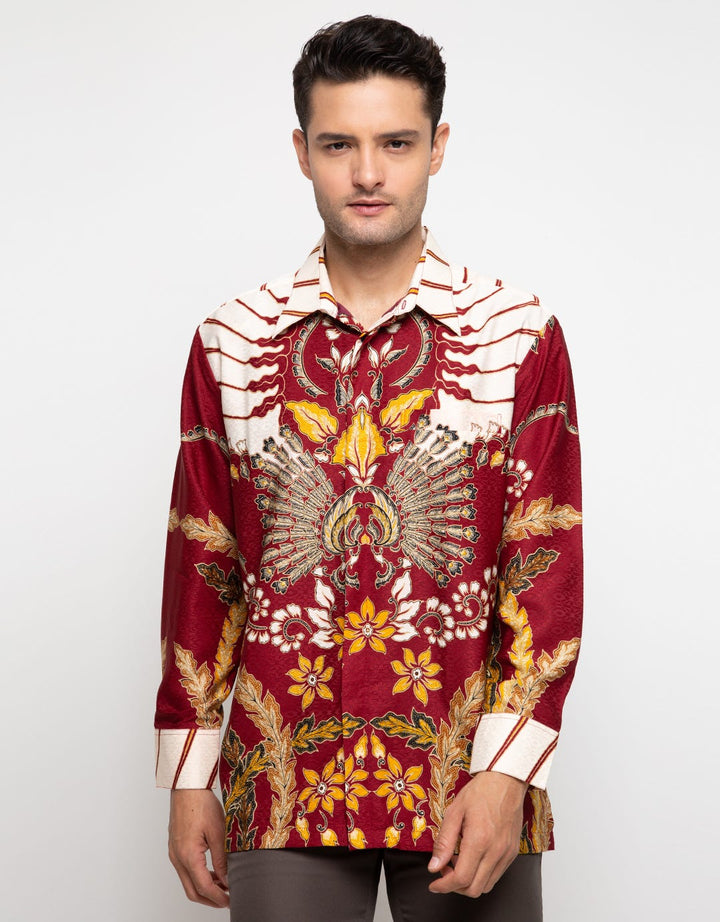 Arjuna Weda Modern Batik Shirt Laf