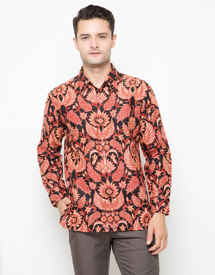 Arjuna Weda Batik Shirt with Gurda Motif