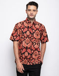 Arjuna Weda Batik Shirt with Gurda Motif