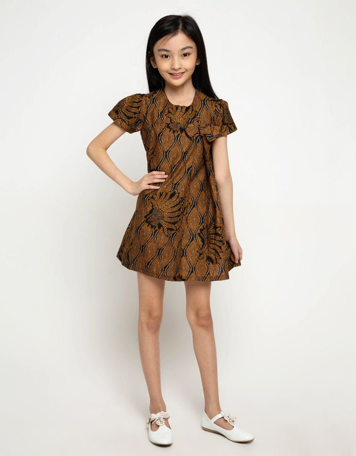 Arjuna Weda Sackdress Batik Ceplok Rice