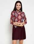 Arjuna Weda Rhombus Print Sackdress