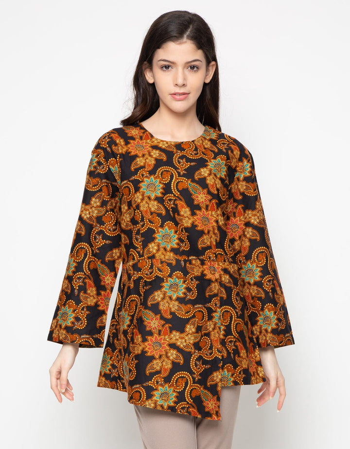 Adikusuma Batik Blouse with Rays of Light