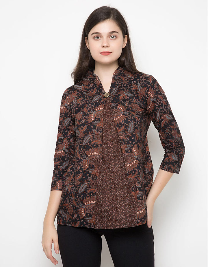 Arjuna Weda Modern Batik Blouse