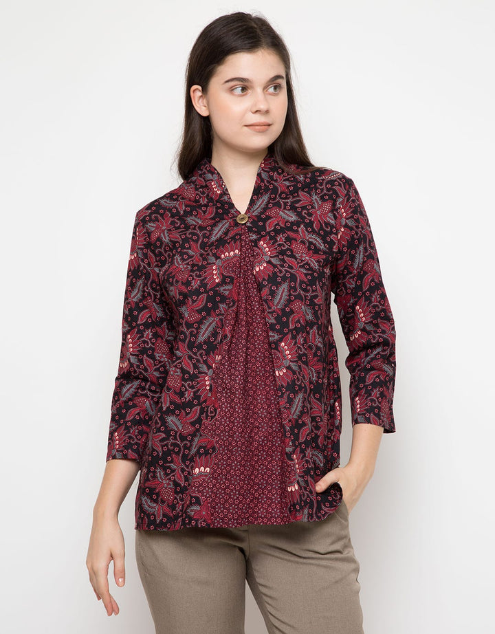Arjuna Weda Modern Batik Blouse