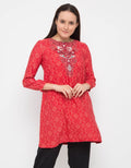 Arjuna Weda Tunic Batik Sentadu Merak 25126047