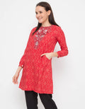 Arjuna Weda Tunic Batik Sentadu Merak 25126047