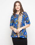 Arjuna Weda Orchid Batik Blouse