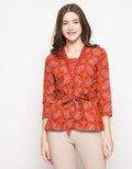 Arjuna Weda Blouse Kawung Batik