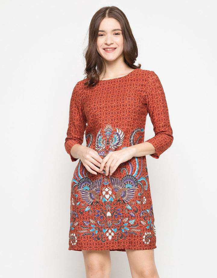 Arjuna Weda Sacdress Batik Geranium Flower Background