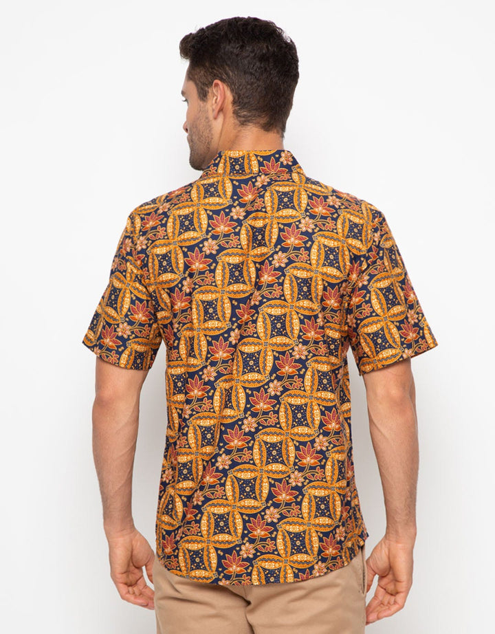 Adikusuma Hem Batik Lereng Kawung Pria